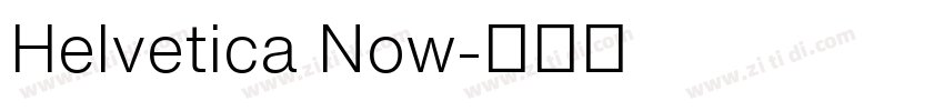 Helvetica Now字体转换